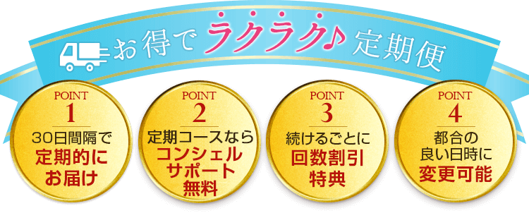 お得でラクラク定期便